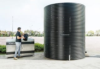 מערכת הום ביוגז מוסדית, קרדיט: בועז נובלמן